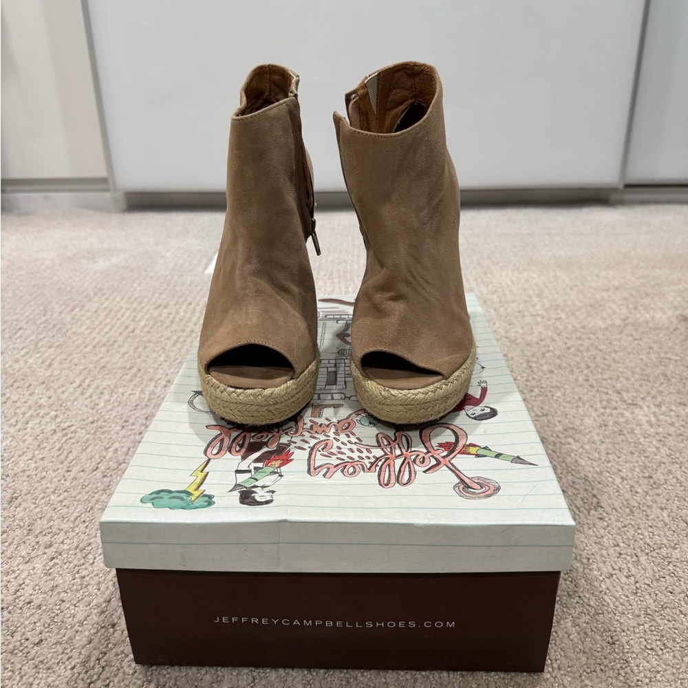 Jeffery Campbell Suede Wedges
